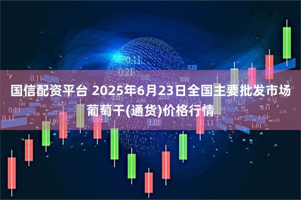国信配资平台 2025年6月23日全国主要批发市场葡萄干(通货)价格行情