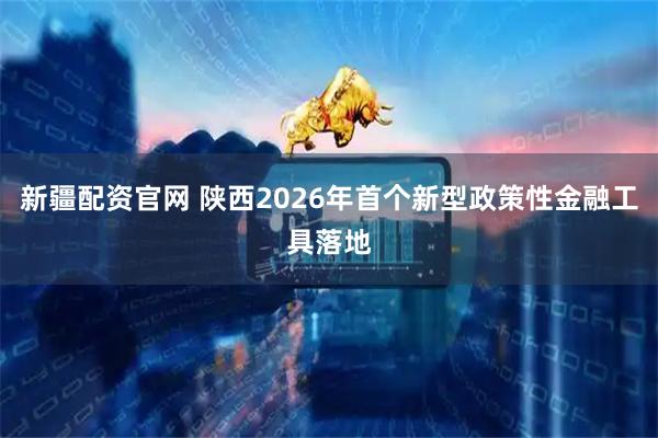 新疆配资官网 陕西2026年首个新型政策性金融工具落地